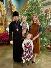 Fr. Volodymyr, Matushka Oksana, Anna & Nicholas